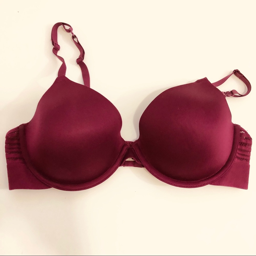 Maidenform Burgundy Bra Size 36C
